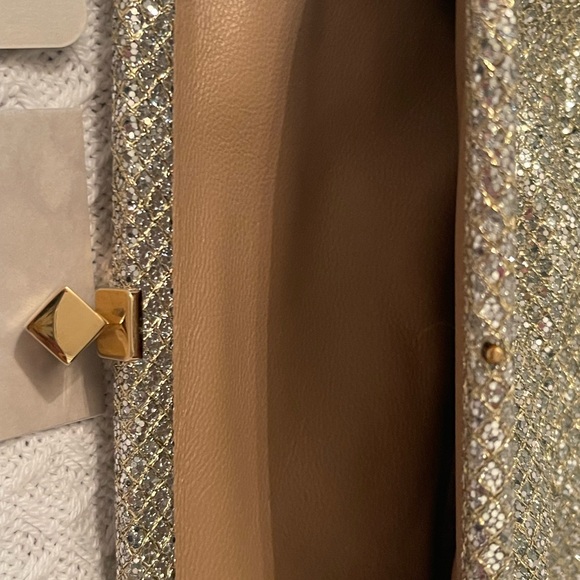 Jimmy Choo Carlie Champagne Clutch - Picture 4 of 8